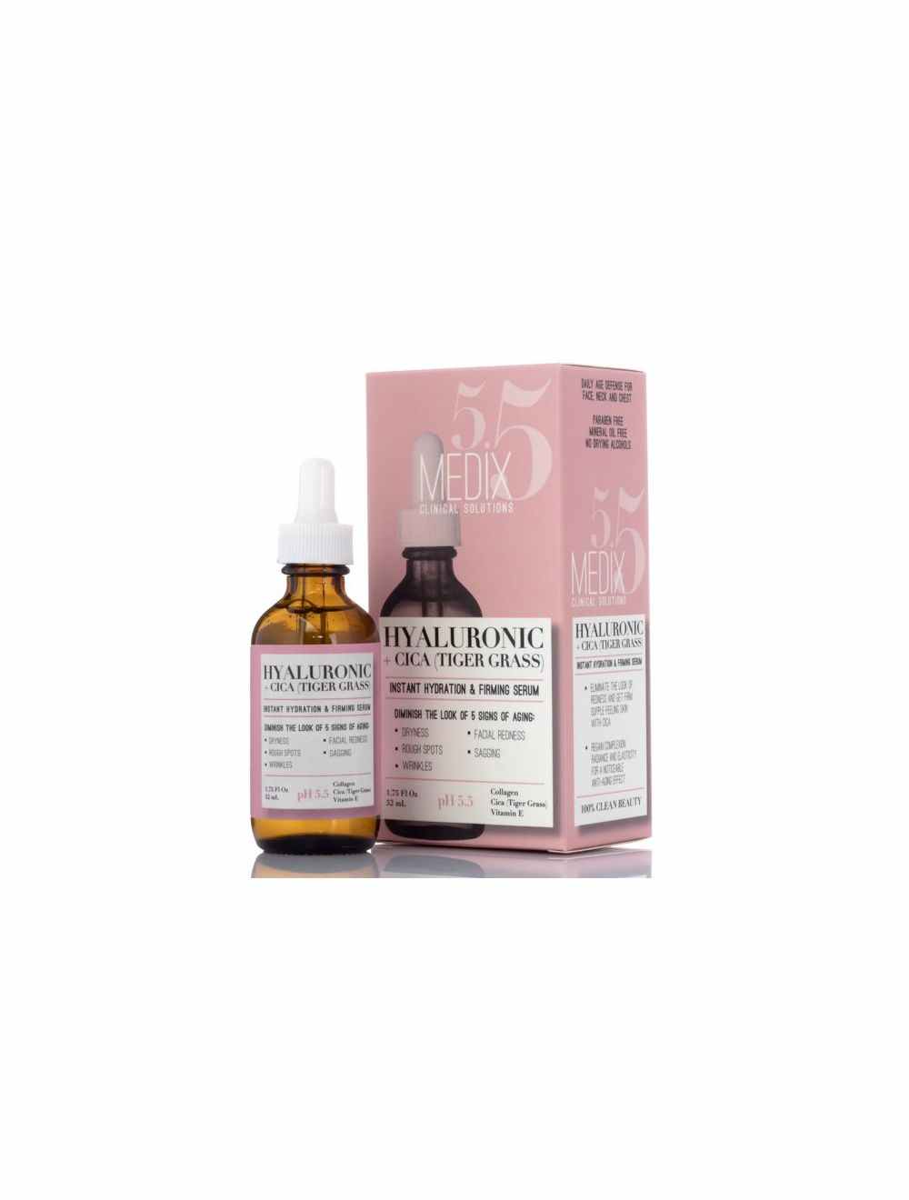 MEDIX 55 HYALURONIC + CICA (TIGER GRASS) 1.75oz/52ml image 0