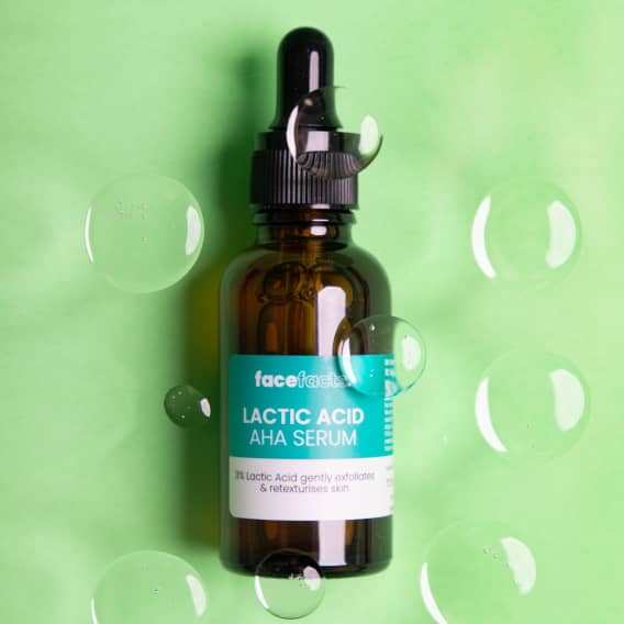 FACEFACTS GLOW + RESURFACE LACTIC ACID AHA SERUM 30ml/1.01oz image 0
