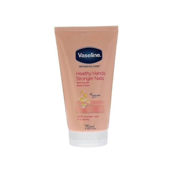 VASELINE HEALTHY HANDS STRONGER NAILS HAND CREAM 75ml image 0