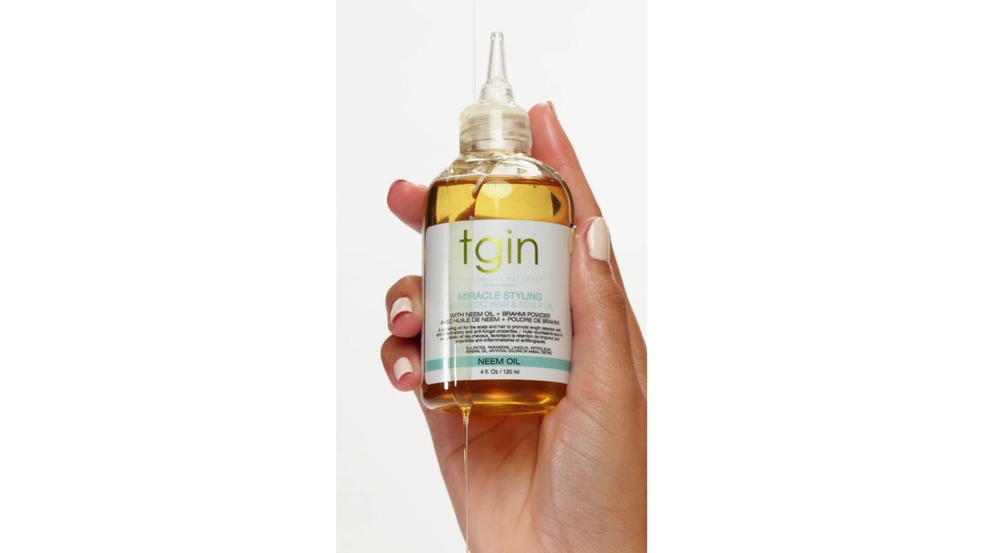 TGIN MIRACLE STYLING AYURVEDIC HAIR & SCALP OIL 4oz/120ml image 0