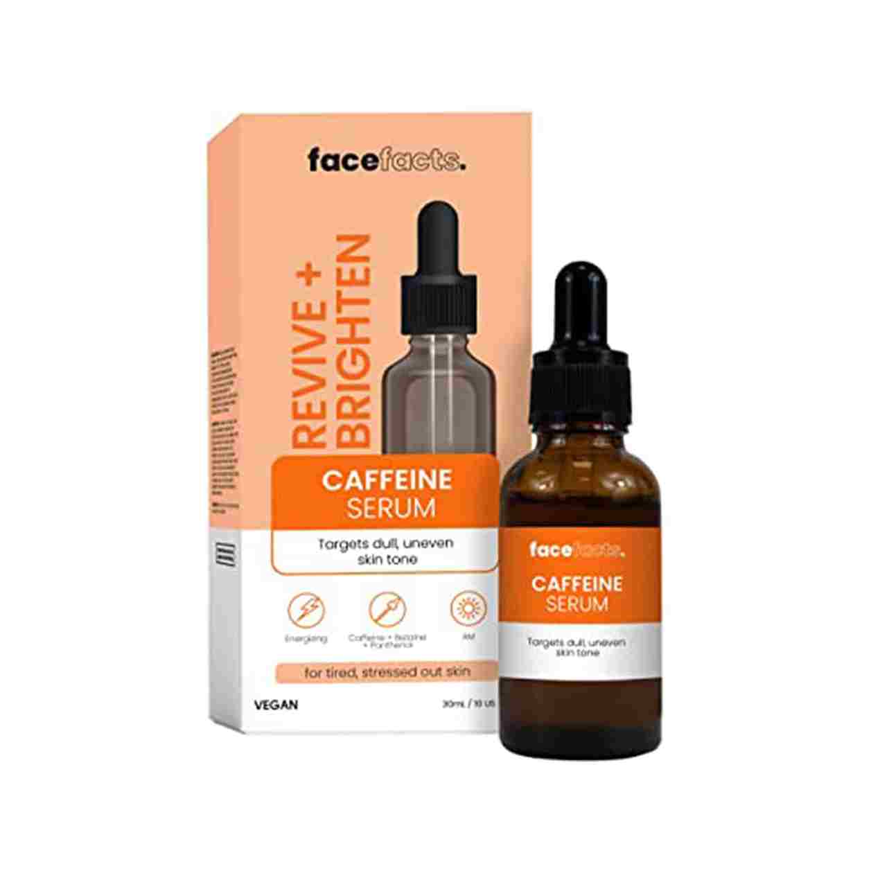 FACEFACTS REVIVE + BRIGHTEN CAFFEINE SERUM 30ml/1.01oz image 0