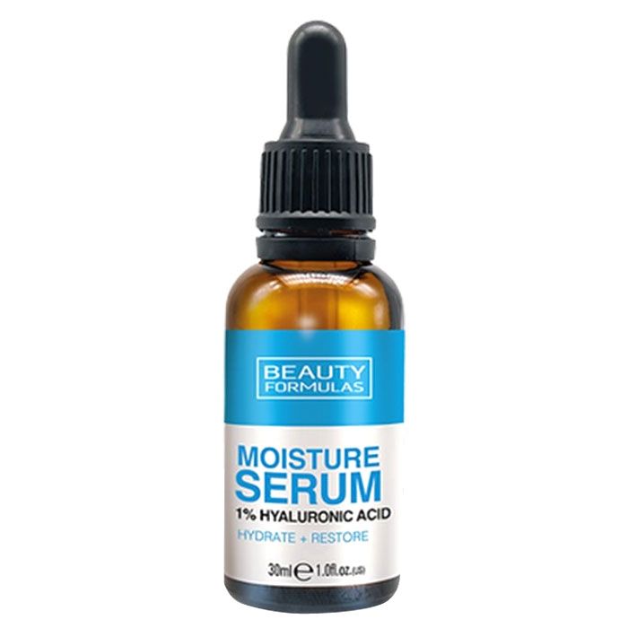 BEAUTY FORMULAS MOISTURE SERUM 1% HYALURONIC ACID 30ml/1.01oz image 0