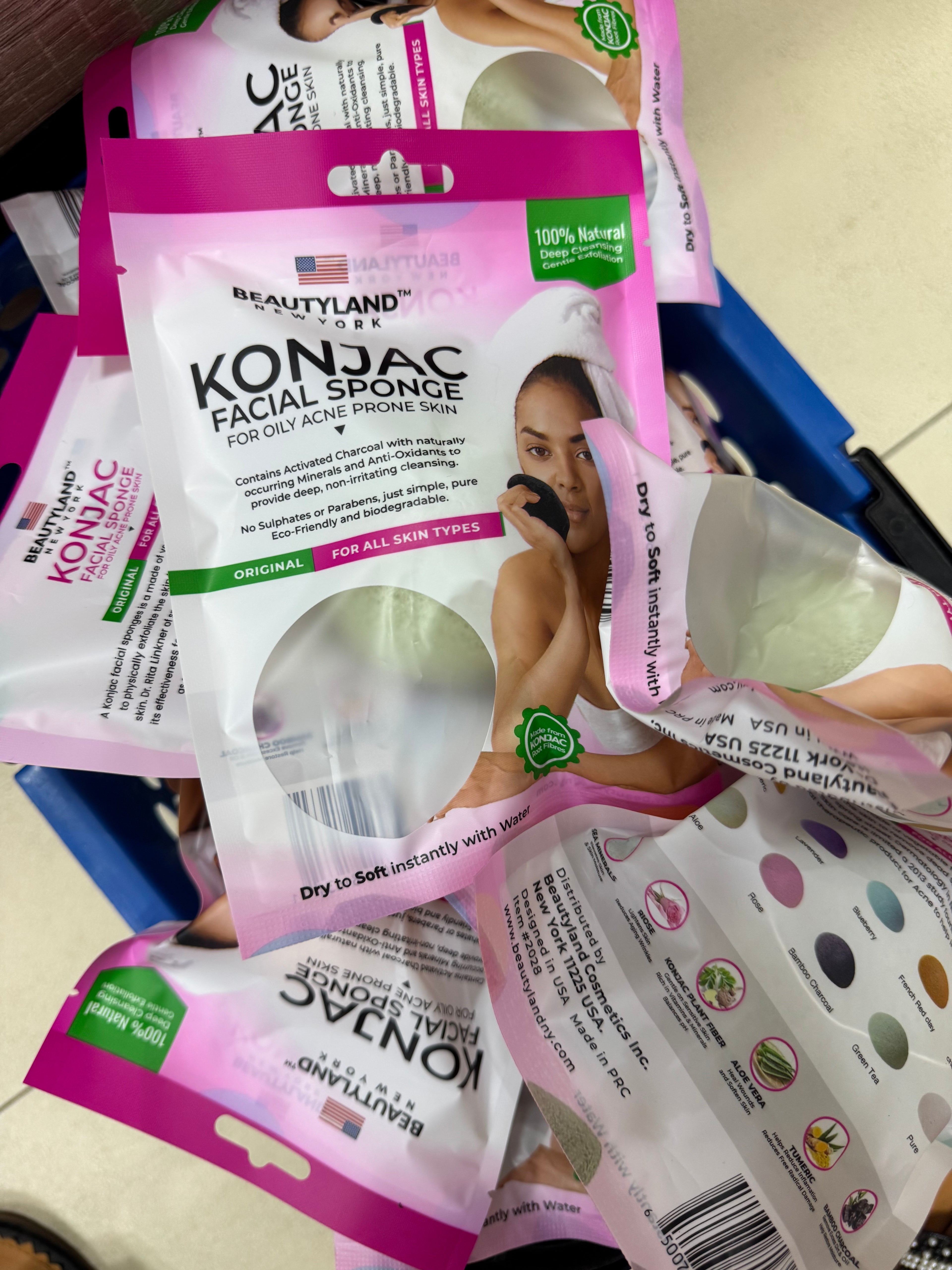 BEAUTYLAND KONJAC SPONGE