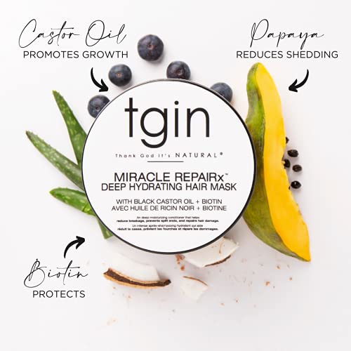 TGIN MIRACLE REPAIRx DEEP HYDRATING HAIR MASK 12oz image 0