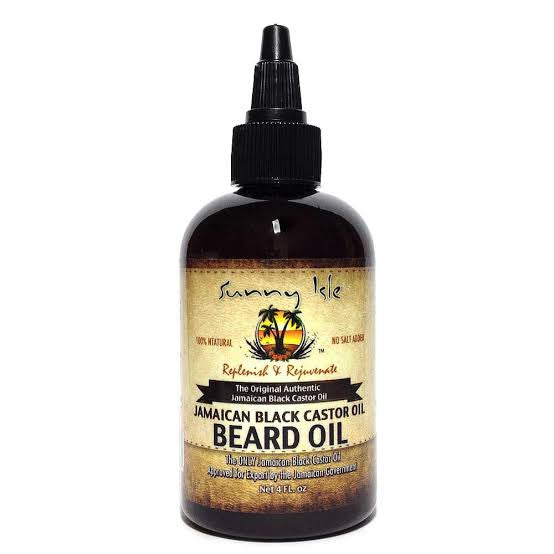 SUNNY ISLE JAMAICAN BLACK CASTOR OIL BEARD OIL 4oz/118ml image 0