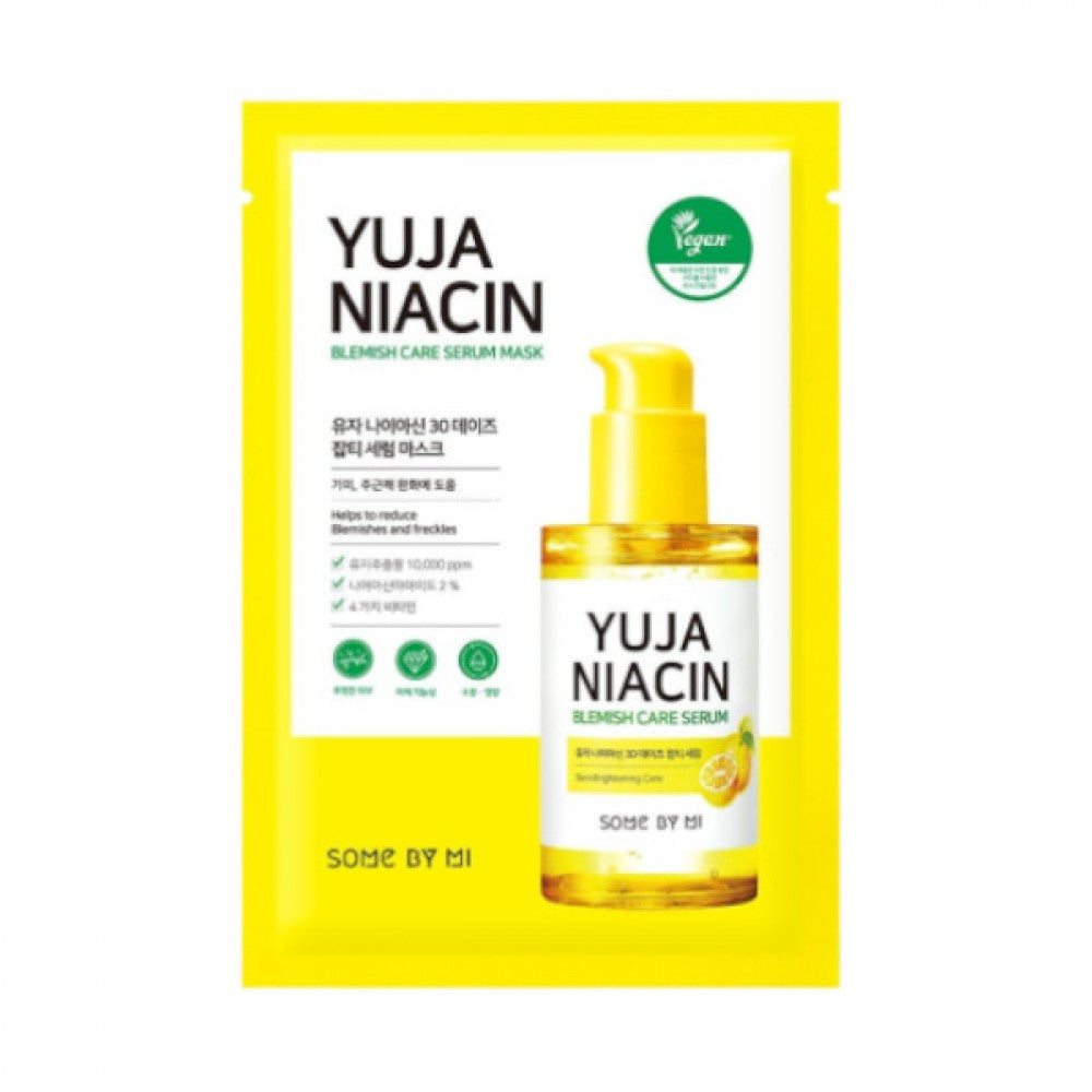 SOME BY MI YUJA NIACIN BLEMISH CARE SERUM MASK image 0