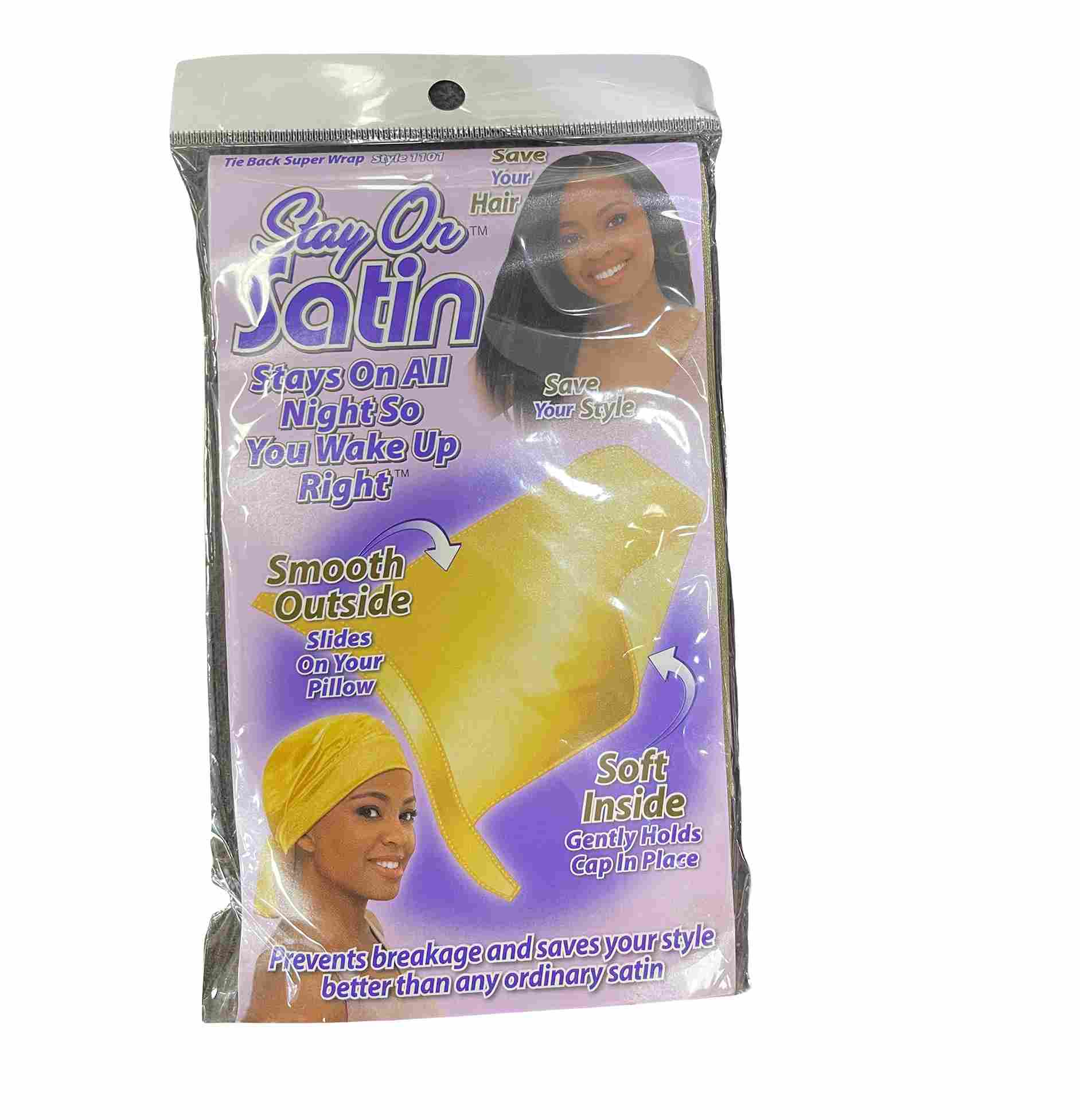 STAY ON SATIN TIE BACK SUPER WRAP image 0