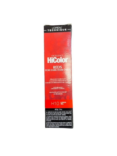 LOREAL HICOLOR REDS - H10 COPPER RED 49.29g/1.74oz image 0