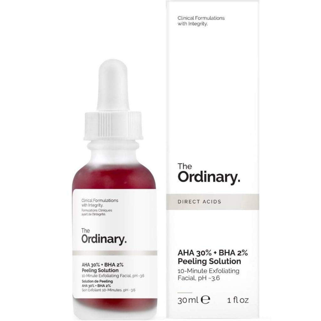 THE ORDINARY AHA 30% + BHA 2% PEELING SOLUTION 1oz/30ml image 0