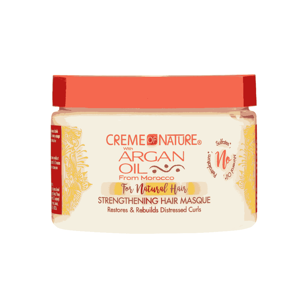 CREME OF NATURE FOR NATURAL HAIR STRENGTHENING HAIR MASQUE 11.5oz image 0