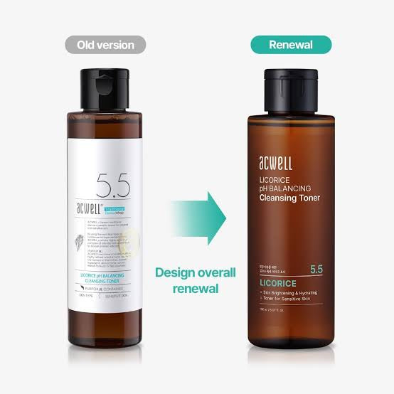 ACWELL LICORICE PH BALANCING CLEANSING TONER 150ml image 0