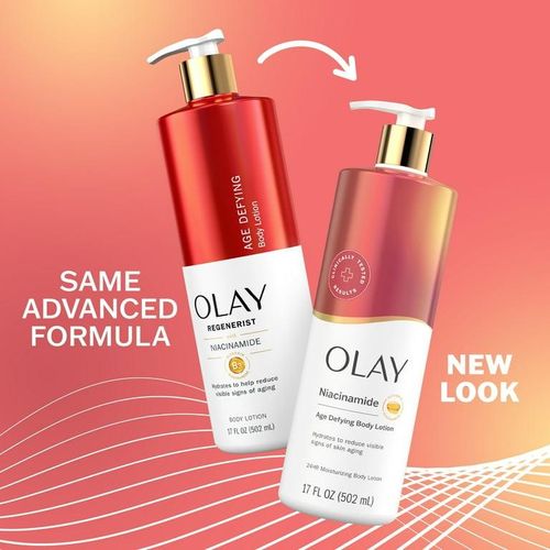 OLAY NIACINAMIDE AGE DEFYING BODY LOTION 17oz/502ml
