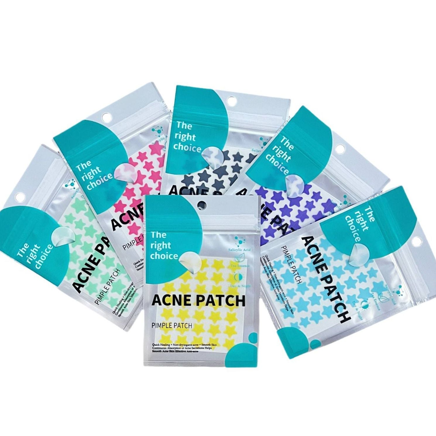 THE RIGHT CHOICE STAR ACNE PATCH - PIMPLE PATCH