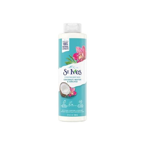 ST IVES HYDRATING BODY WASH COCONUT WATER & ORCHID 22oz/650ml image 0