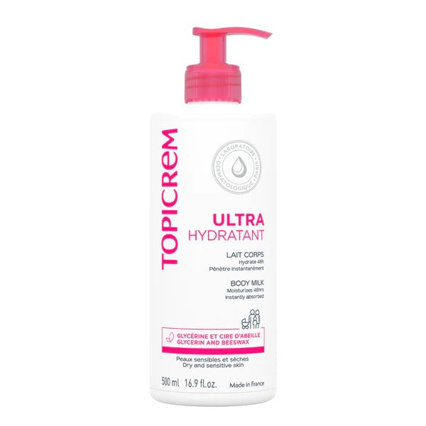 TOPICREM ULTRA HYDRATANT LAIT CORPS BODY MILK 500ml/16.9oz image 0