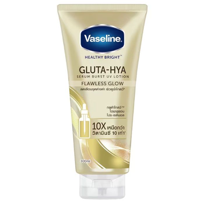 VASELINE GLUTA-HYA SERUM BURST UV LOTION FLAWLESS GLOW 300ml image 0