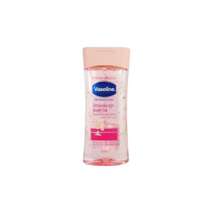 VASELINE INTENSIVE CARE VITAMIN B3 BODY OIL HEALTHY EVEN TONE 200ml image 0