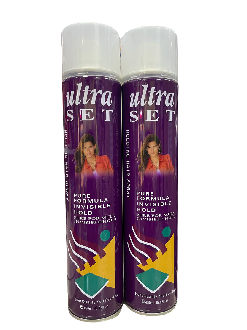ULTRA SET HOLDING HAIR SPRAY 450ml – Rubicelle Beauty Store