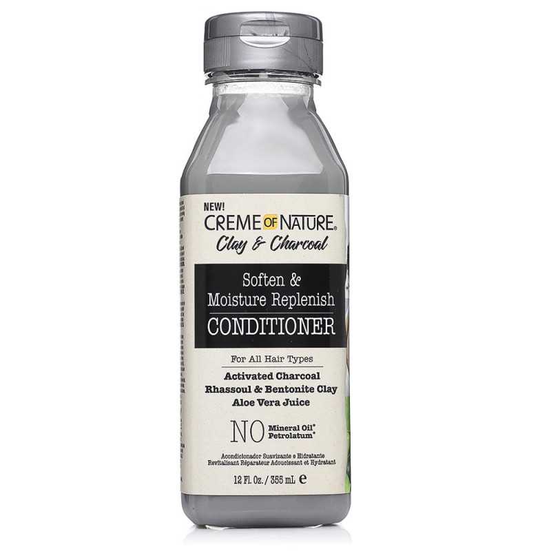 CREME OF NATURE CLAY & CHARCOAL CONDITIONER 12oz image 0