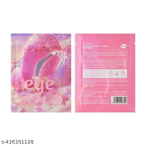 KORMESIC CORAL PINK MARINE COLLAGEN EYE GELS - EYE MASK image 0