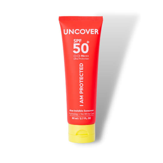 UNCOVER I AM PROTECTED ALOE INVISIBLE SUNSCREEN 80ml/2.7oz image 0