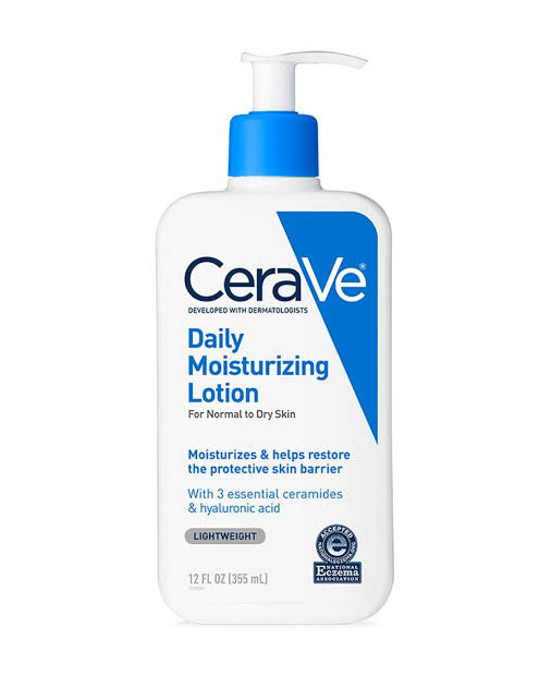 CERAVE DAILY MOISTURIZING LOTION - FOR NORMAL TO DRY SKIN (USA VERSION) 12oz/355ml image 0
