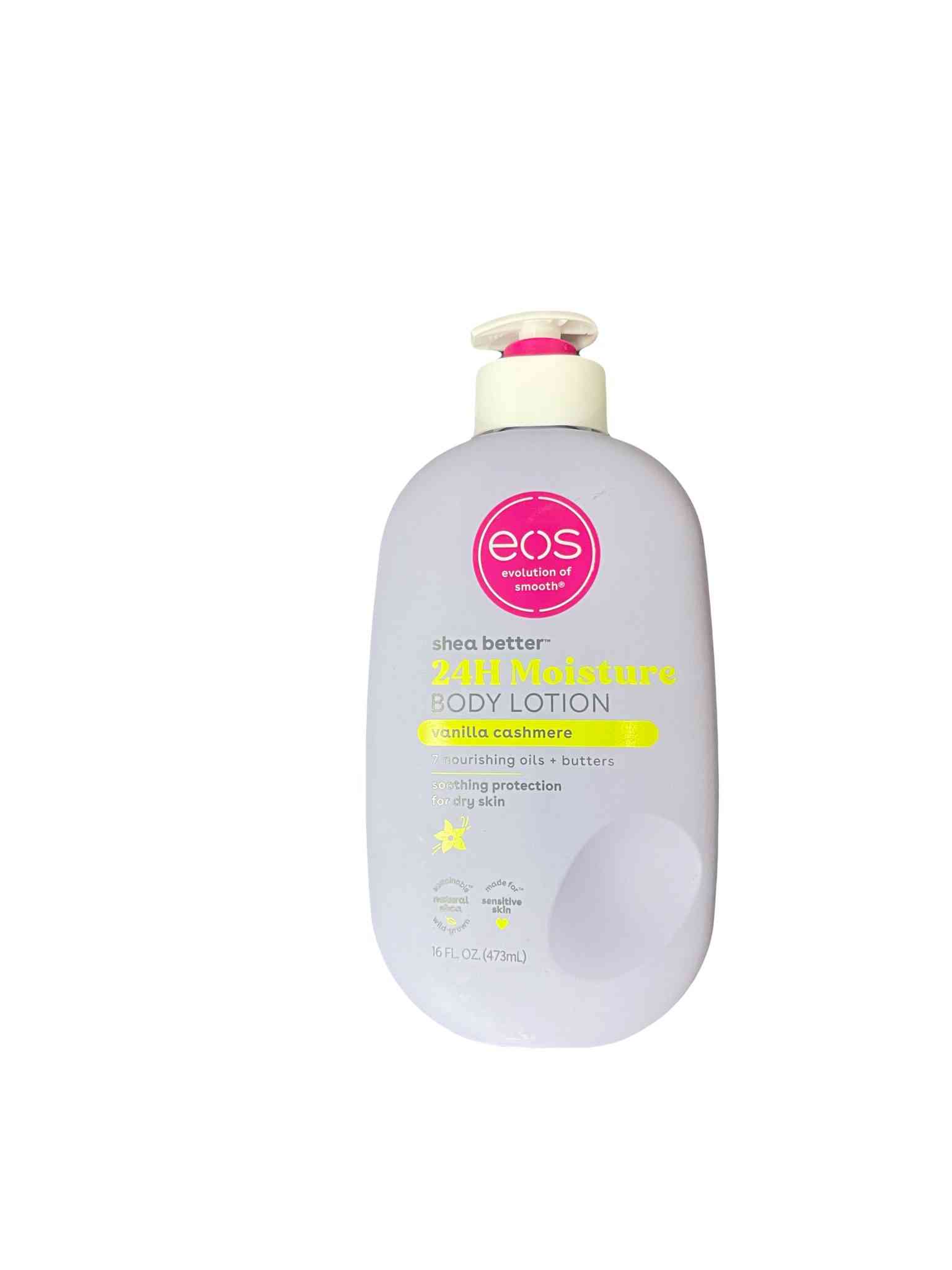 EOS 24H MOISTURE BODY LOTION VANILLA CASHMERE 16oz/473ml image 0