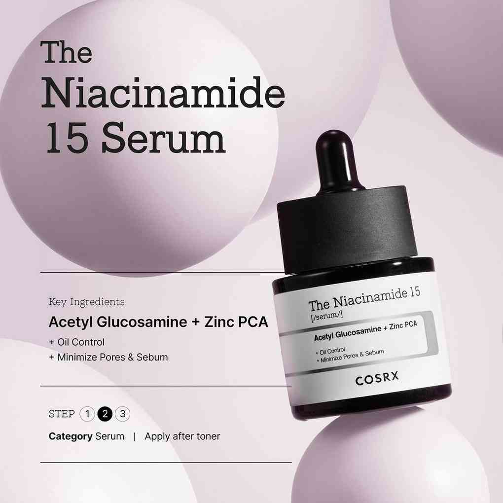 COSRX THE NIACINAMIDE 15 ACETYL GLUCOSAMINE + ZINC PCA 20ml/0.67oz image 0