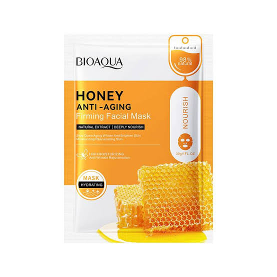 BIOAQUA HONEY ANTI-AGING FIRMING FACIAL MASK image 0