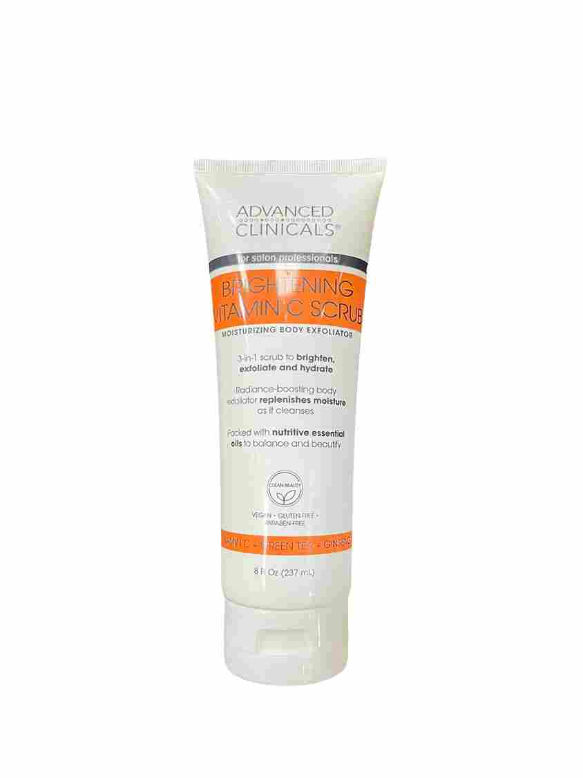 ADVANCED CLINICALS BRIGHTENING VITAMIN C SCRUB 8oz/237ml image 0