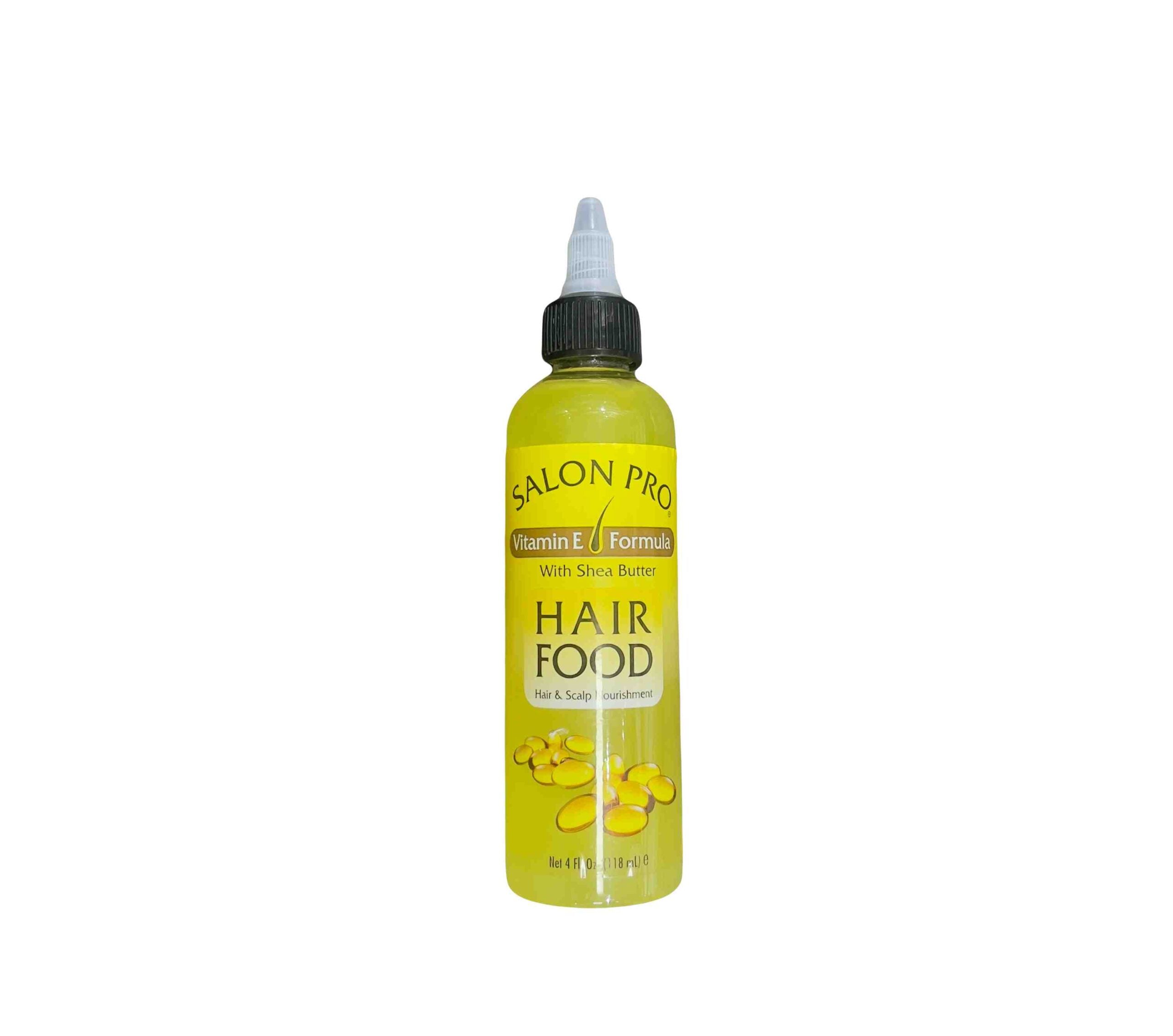 SALON PRO HAIR FOOD VITAMIN E FORMULA WITH SHEA BUTTER HAIR FOOD 4oz/118ml image 0