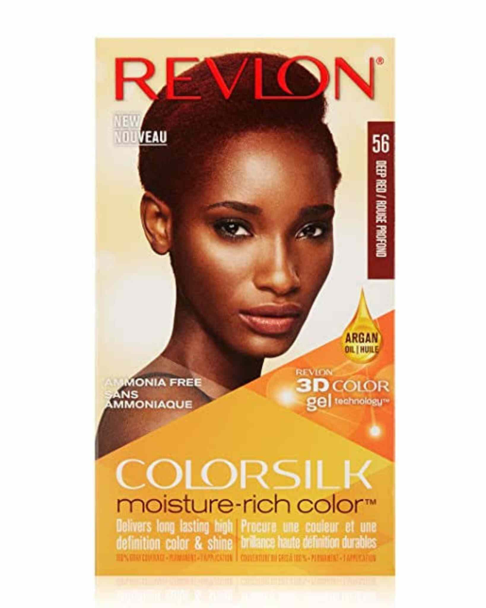 REVLON COLOR SILK MOISTURE RICH COLOR 56 DEEP RED image 0