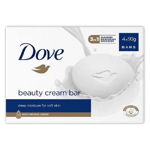 DOVE BEAUTY CREAM BAR 4X90g (PACK OF 4) image 0