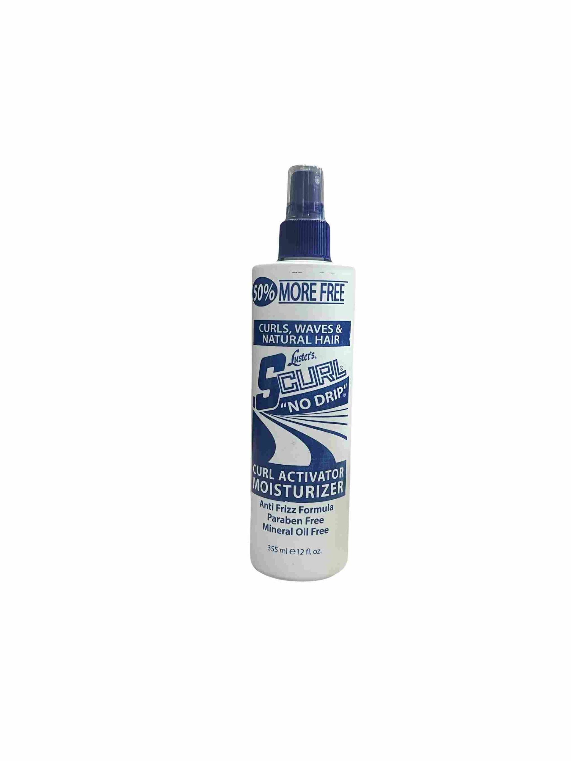 LUSTER'S SCURL NO DRIP CURL ACTIVATOR MOISTURIZER 355ml/12oz image 0