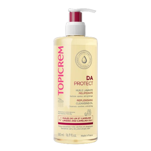 TOPICREM DA PROTECT REPLENISHING CLEANSING OIL 500ml/16.9oz image 0