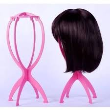 PLASTIC WIG STAND image 0