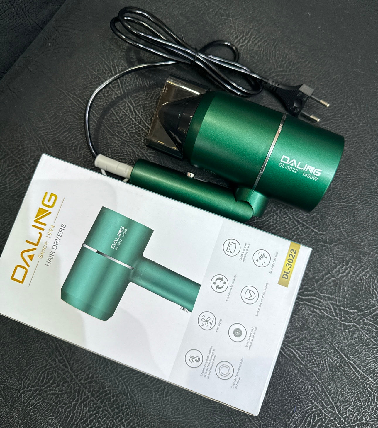 DALING HAIR DRYER - GREEN image 0
