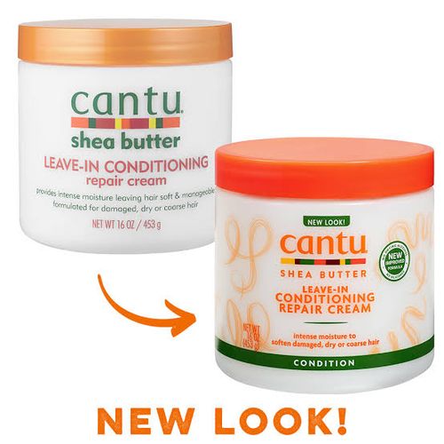 CANTU SHEA BUTTER LEAVE-IN CONDITIONING REPAIR CREAM 16oz/453g image 0