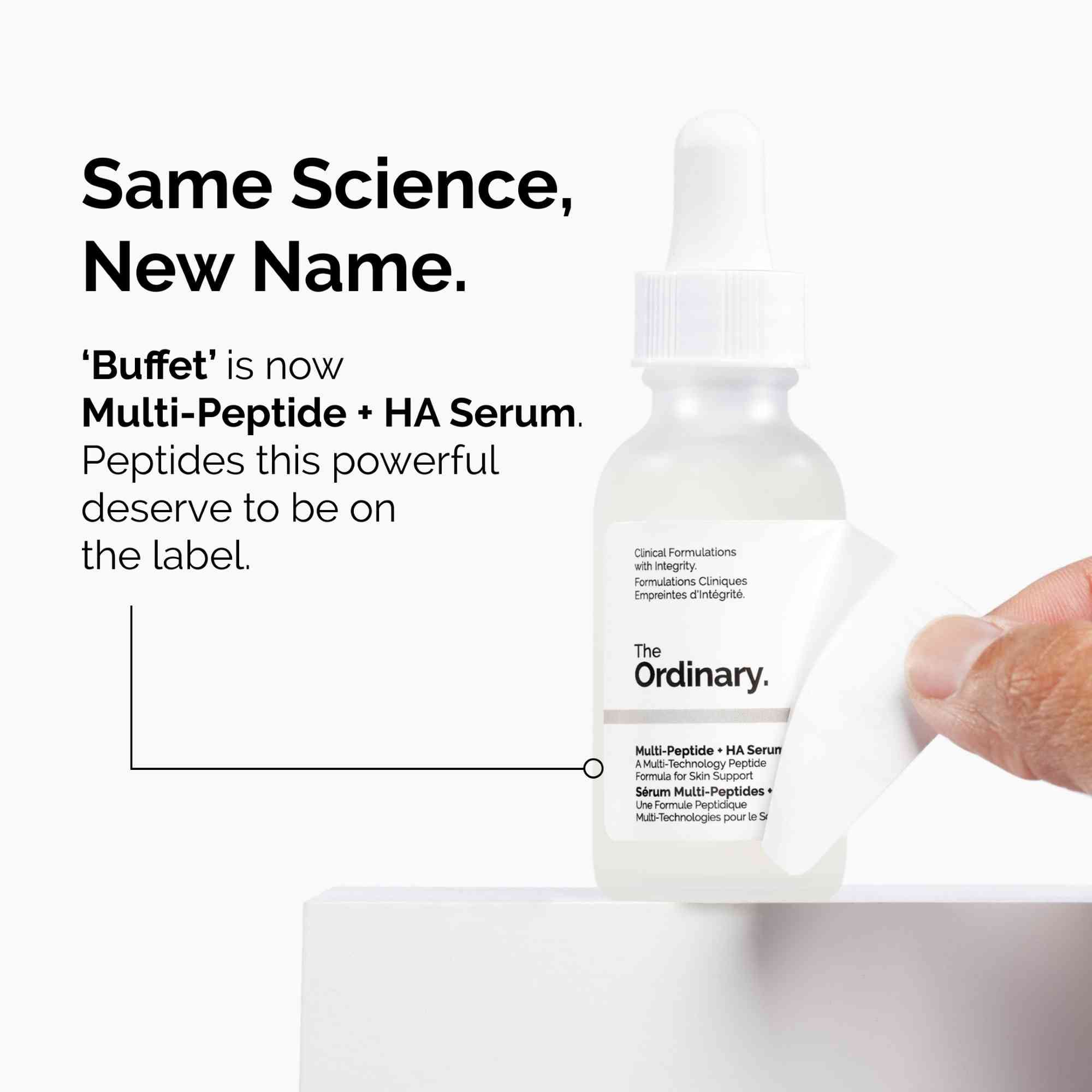 THE ORDINARY MULTI-PEPTIDE + HA SERUM 30ml/1oz image 0