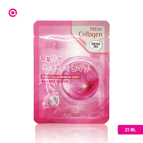 3W CLINIC FRESH COLLAGEN MASK SHEET image 0