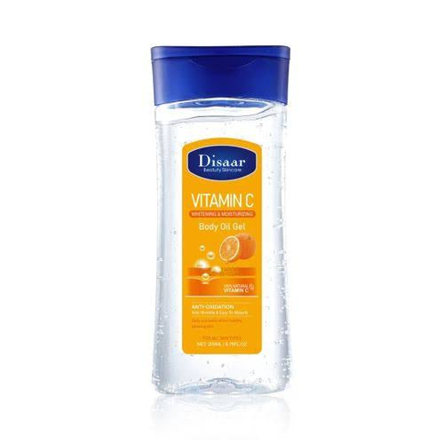DISAAR VITAMIN C whitening & moisturizing BODY OIL GEL 200ml/6.76oz image 0