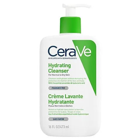 CERAVE HYDRATING CLEANSER FOR NORMAL TO DRY SKIN 16oz/473ml image 0
