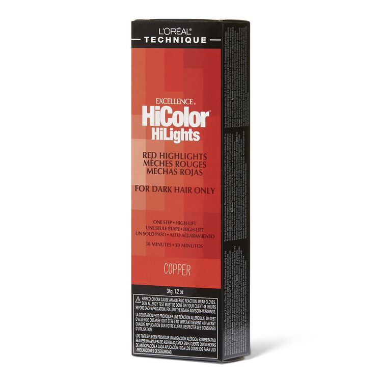 LOREAL HICOLOR HILIGHTS RED HIGHLIGHTS - COPPER 34g/1.2oz image 0