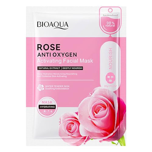 BIOAQUA ROSE ANTI OXYGEN ACTIVATING FACIAL MASK image 0