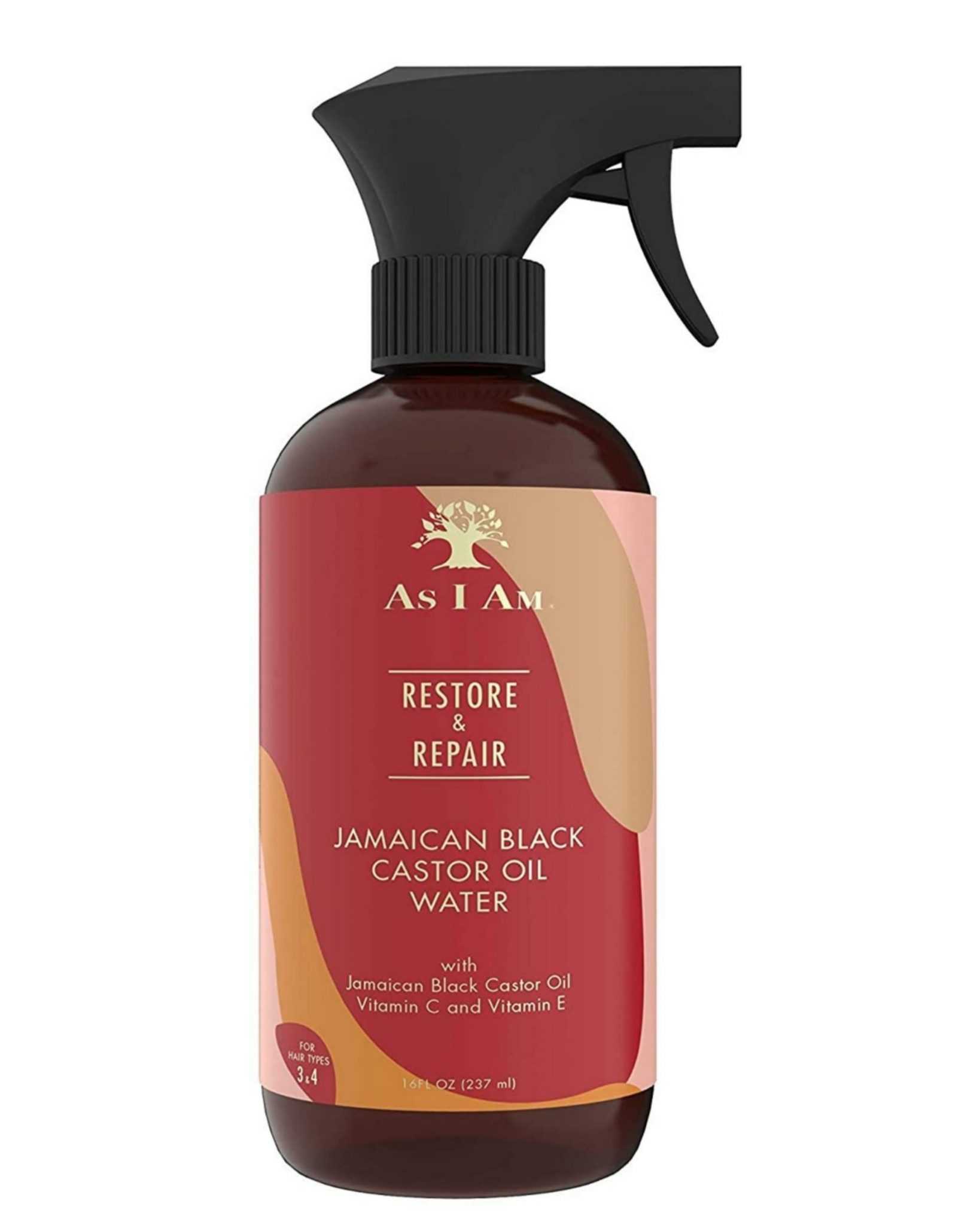 AS I AM JAMAICAN BLACK CASTOR OIL WATER 16oz/473ml image 0