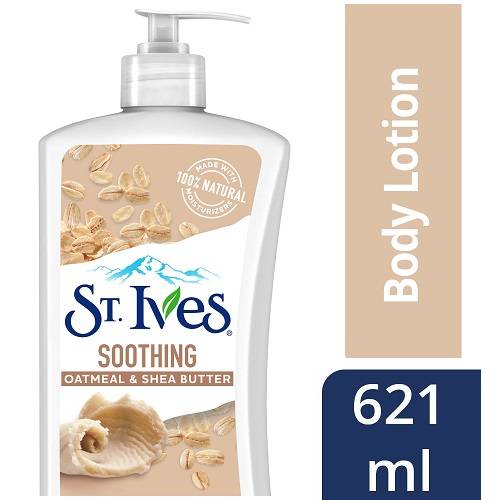 ST IVES SOOTHING OATMEAL & SHEA BUTTER BODY LOTION 621ml image 0