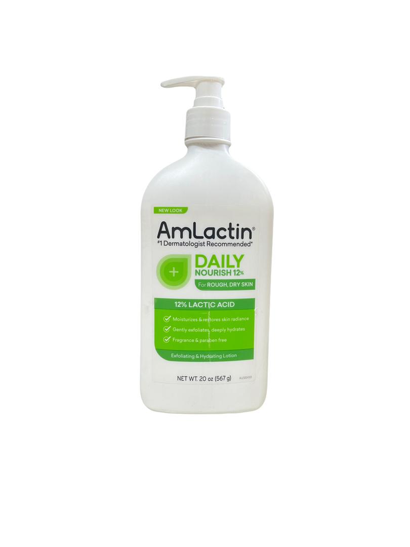 AMLACTIN DAILY NOURISH 12% LACTIC ACID 20oz/567g image 0