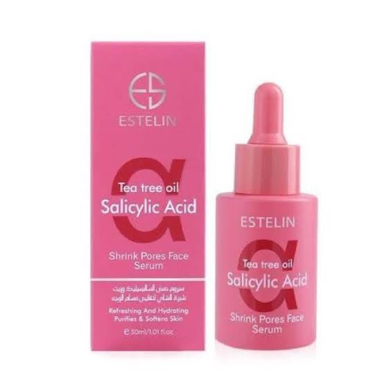 ESTELIN TEA TREE OIL SALICYLIC ACID SHRINK PORES FACE SERUM 30ml/1.01oz image 0
