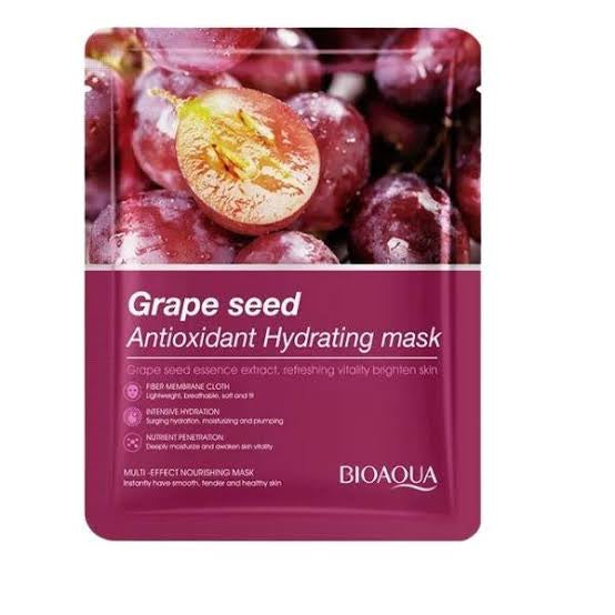 BIOAQUA GRAPESEED ANTIOXIDANT HYDRATING MASK image 0
