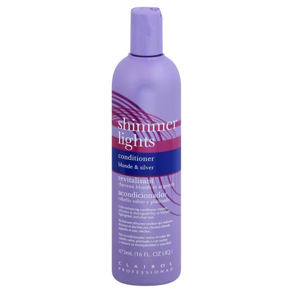 CLAIROL SHIMMER LIGHTS CONDITIONER PURPLE CONDITIONER 16oz image 0